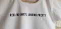Feeling shitty, looking pretty, t- shirt damski