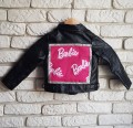 Kurtka ramoneska Barbie dla dziewczynki