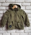 Parka dziecięca, złote skrzydła