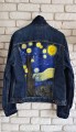 Starry Night Van Gogh kurtka hand made