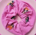 Scrunchie, gumka do włosów Atomówki