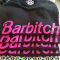 Barbitch pink and psycho t-shirt