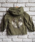 Złote skrzydła parka dziecięca