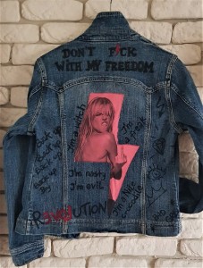 Kurtka Freedom błyskawica, hand made