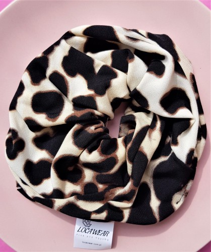 Scrunchie, gumka do włosów pantera nr 2