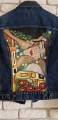 Gustav Klimt Pocałunek, kurtka hand made
