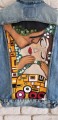 Gustav Klimt Pocałunek, kurtka hand made