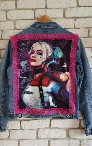 Harley Quinn kurtka hand made