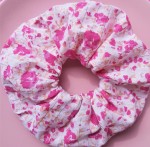 Scrunchie kwiaty
